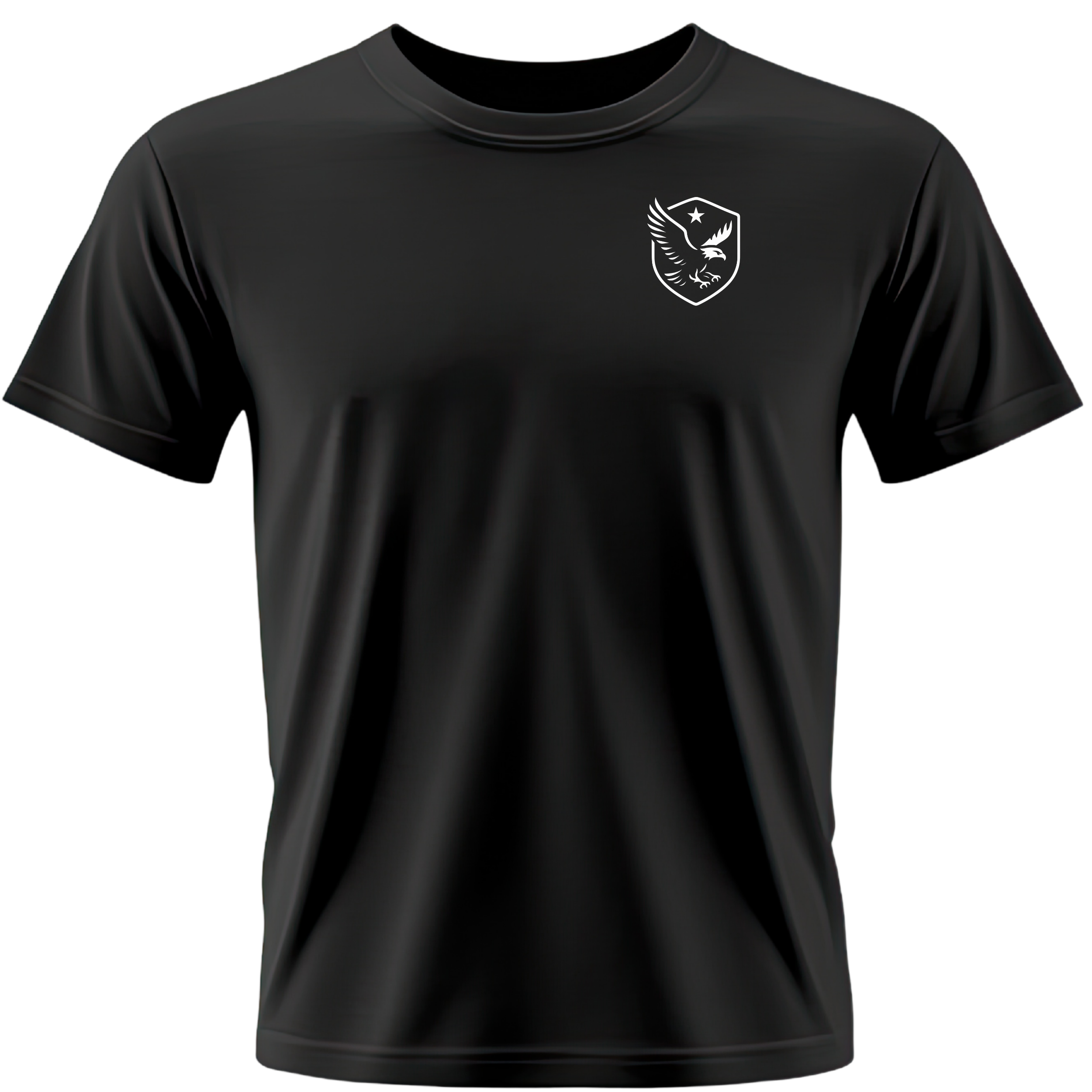 Core White Eagle & Shield Tee — view 1